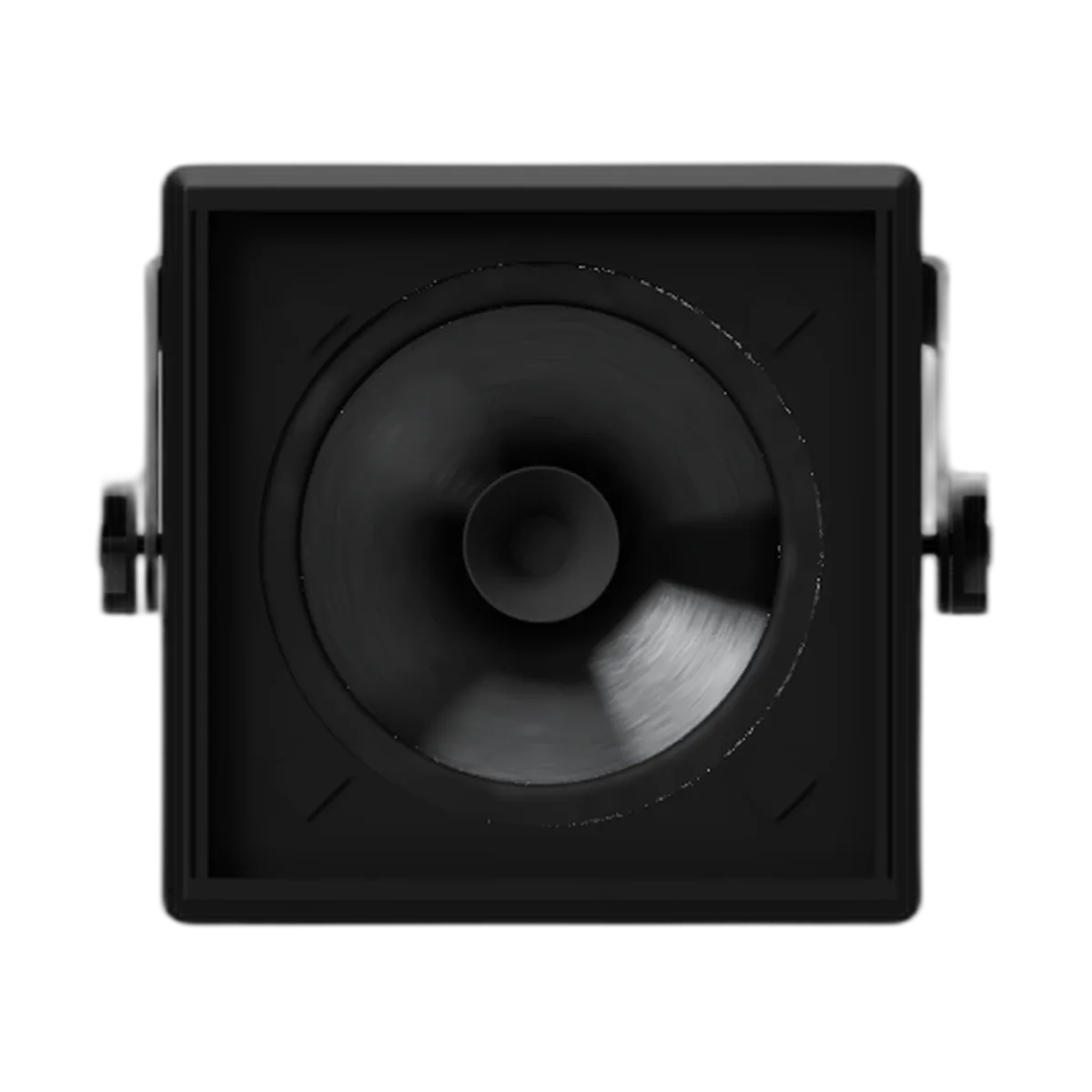Cubo 6 Full Range preto — render perspectiva